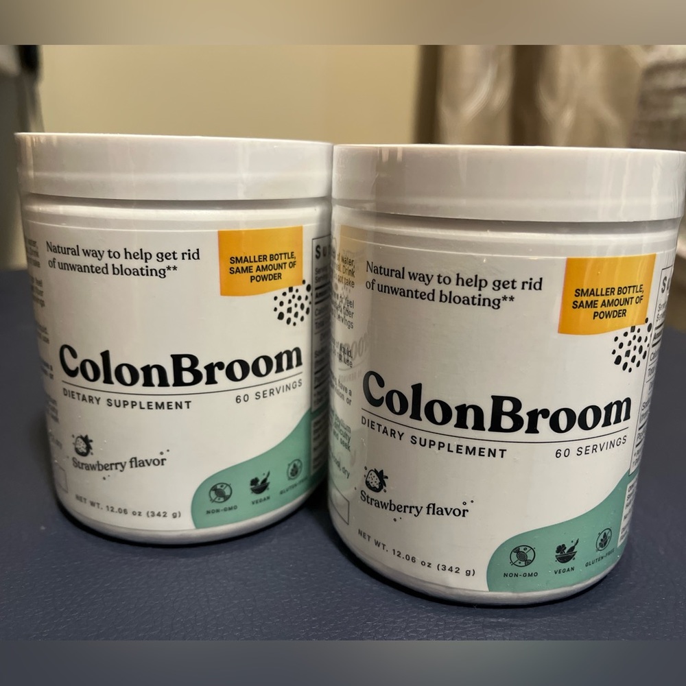 Two Bottles of ColonBroom (60 servings ea)
